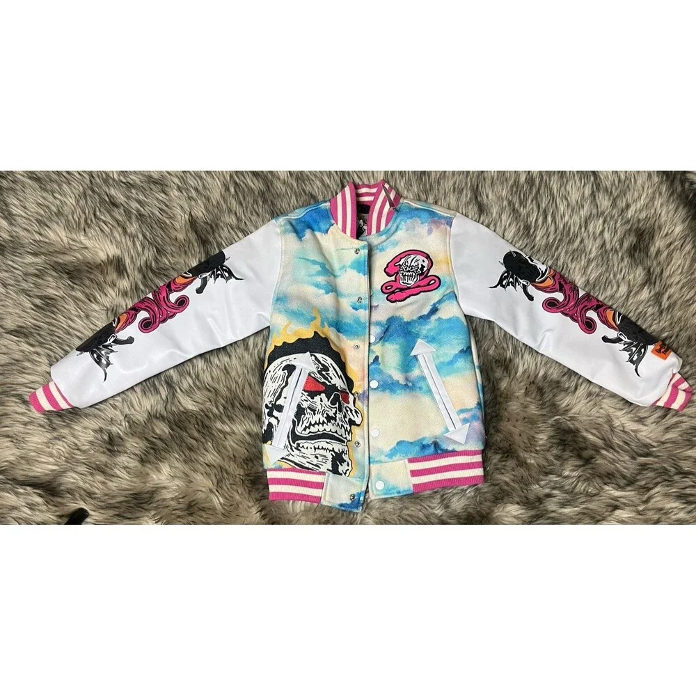 J Cole Dreamville Brand X Varsity Jacket SZ Youth XS Small New With Tags Rare!
